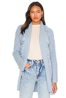 One Grey Day Gerri Cardigan in Blue Jean Size Small